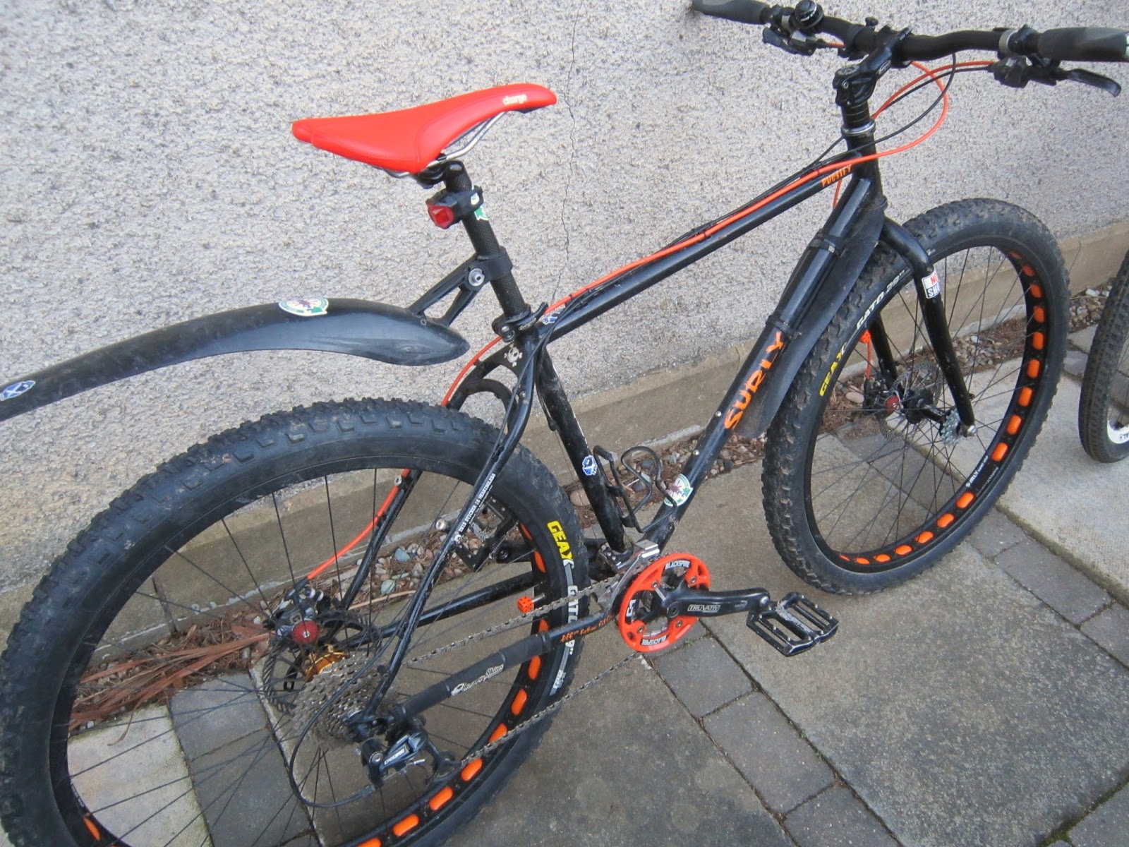 surly rabbit hole 26 wheelset