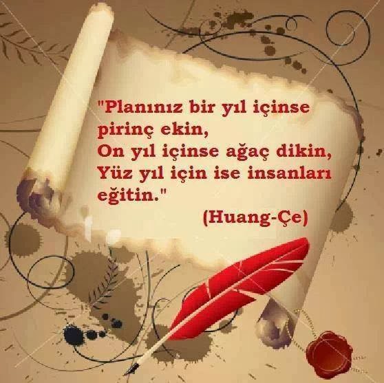 Yaşatılan Sözler: Planınız Bir Yıl İçinse Pirinç Ekin