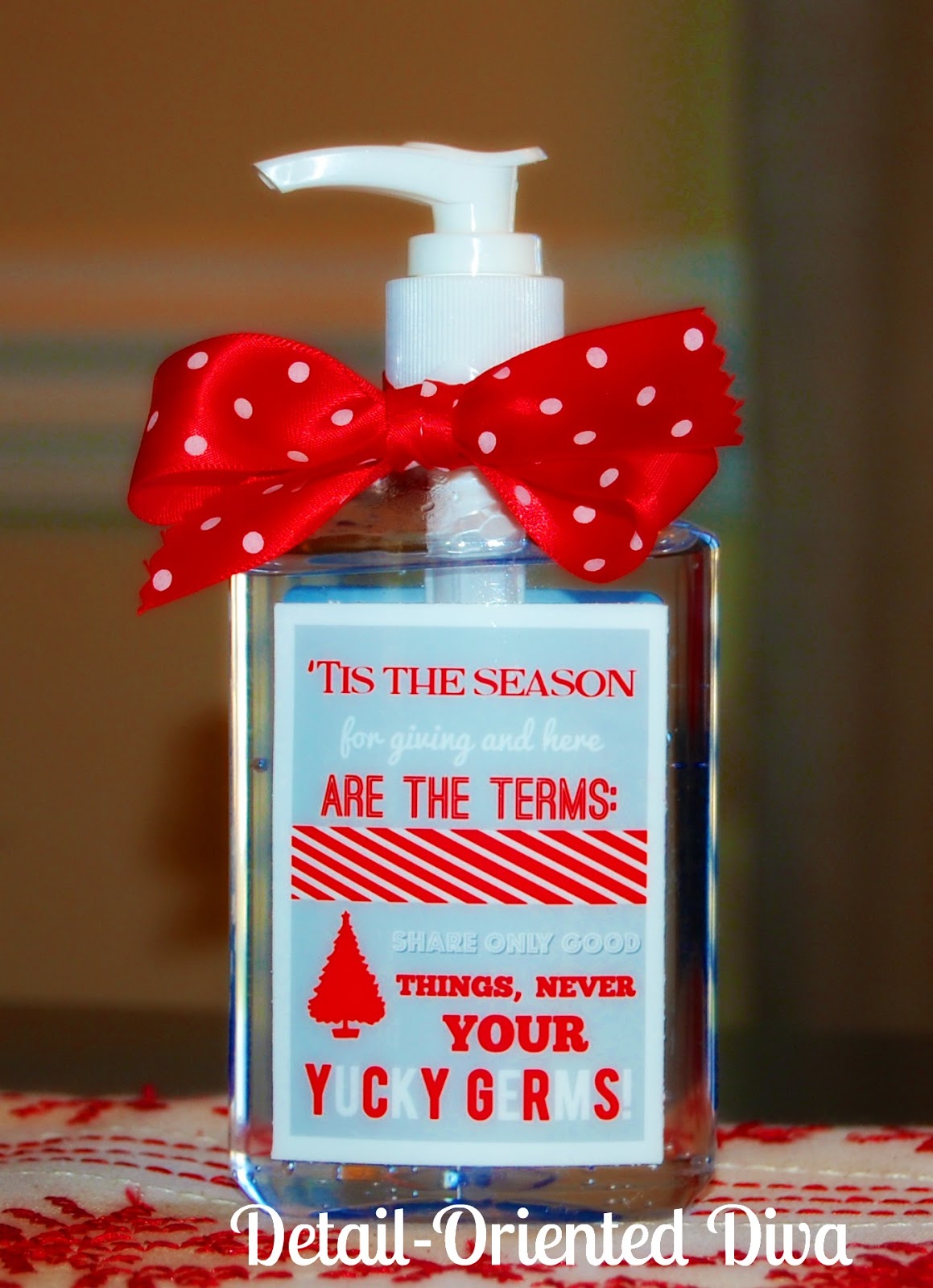 Happy Thanksgiving + Christmas Handwashing Printable