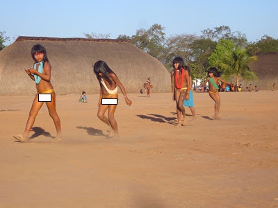 Serius : Kaum Xingu, Satu-satunya Kaum Masih Telanjang di 