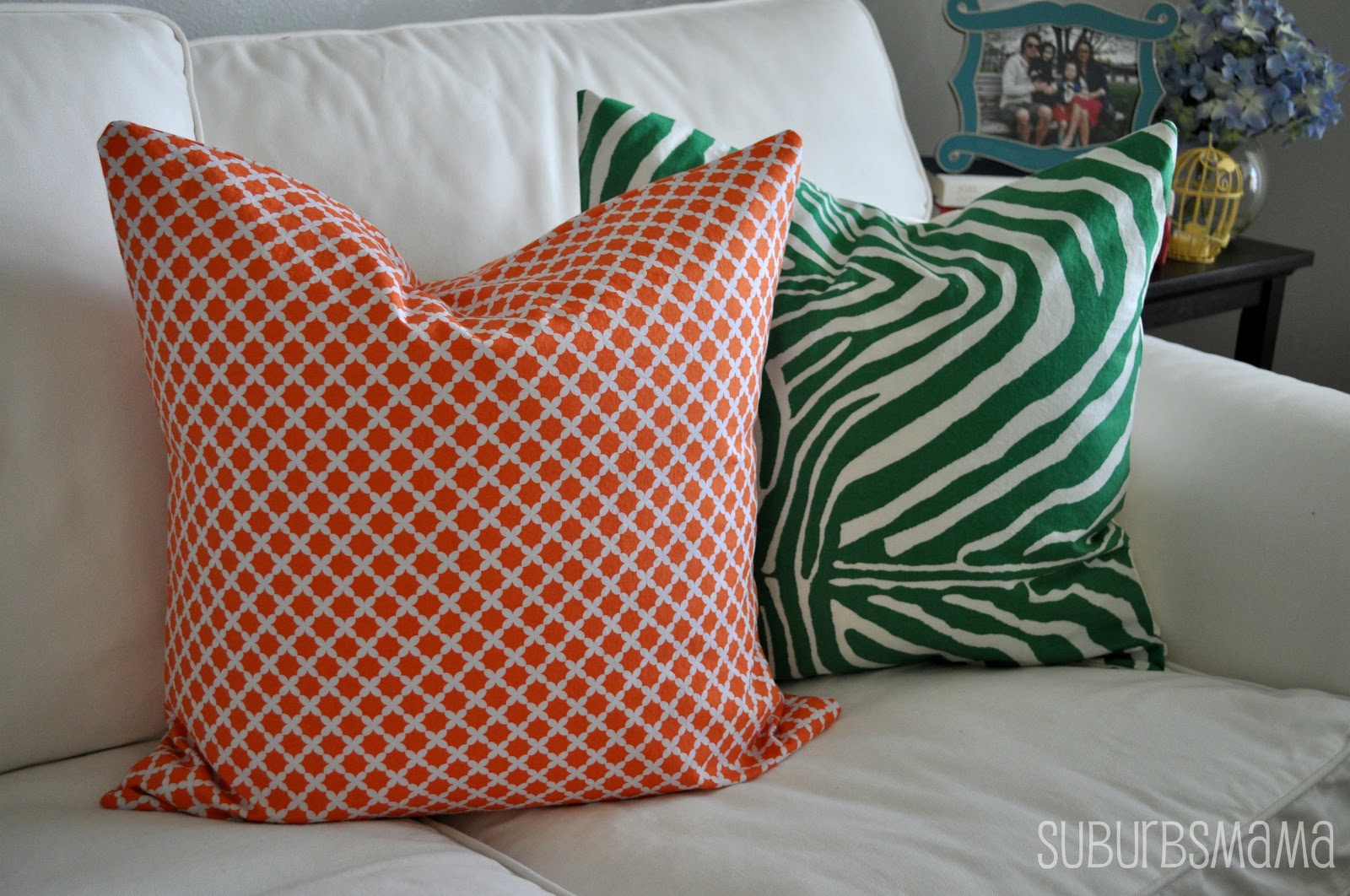 Suburbs Mama Easy Envelope Pillows (tutorial)