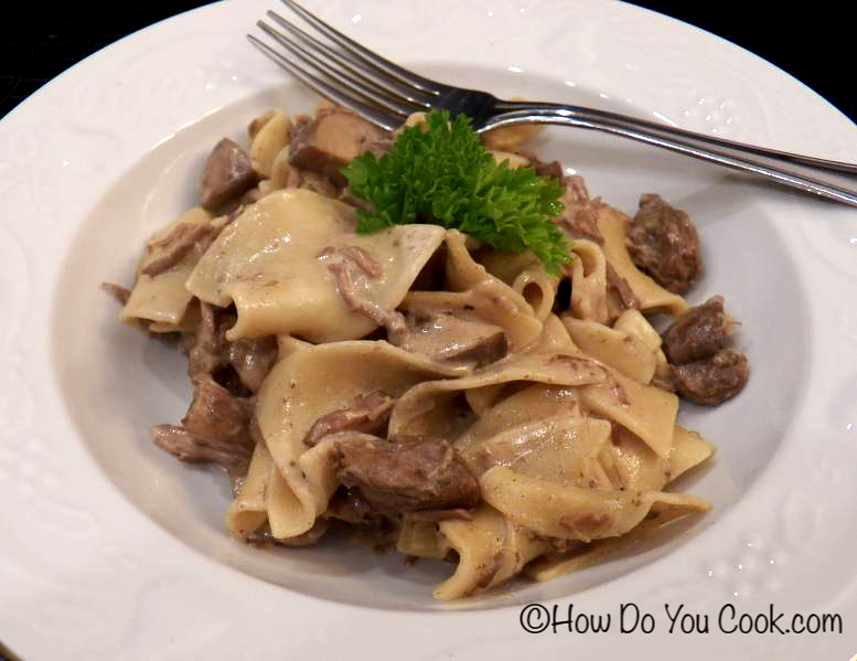 How Do You Crock Pot DijonBeef Stroganoff