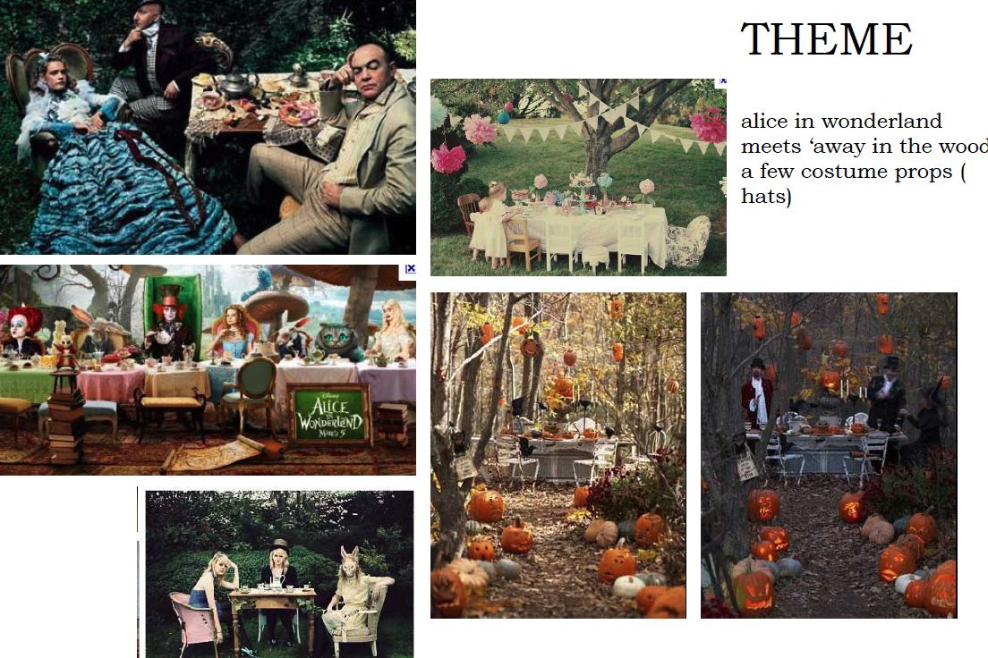 FOUND FREE & FLEA / A VERY MODEST COTTAGE a luncheon birthday party in