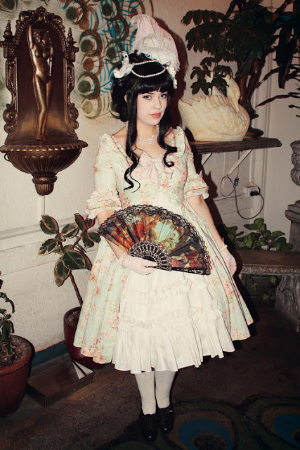 pure white lolita dresses