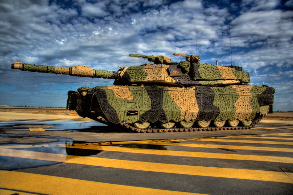 Asian Defence News Australian Army M1A1 main battle tanks testing a
