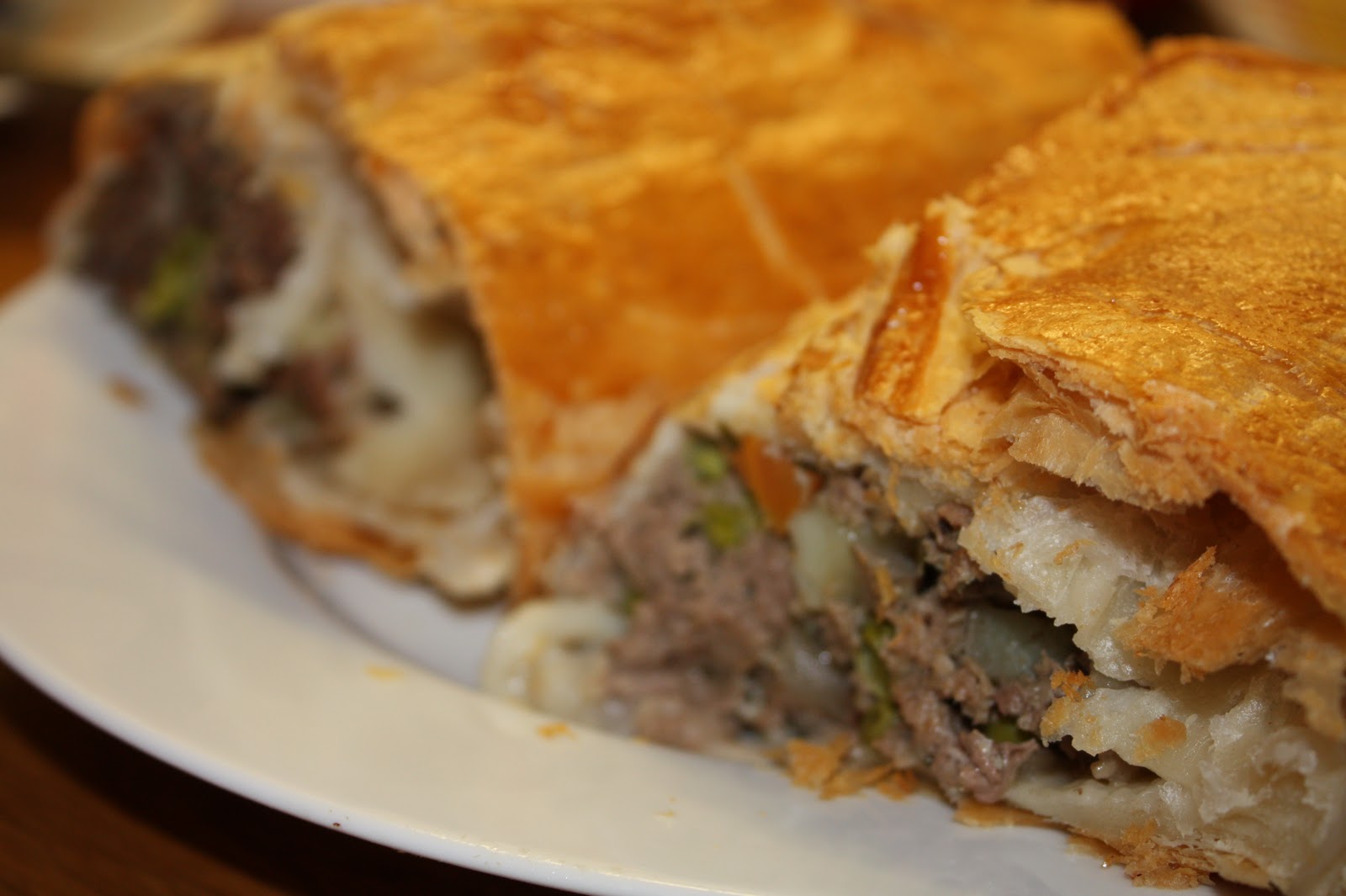 At Home with Mrs M! Minced Beef Wellington