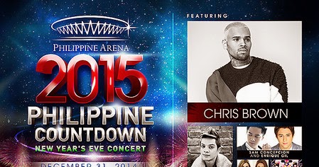 2015 Philippine Countdown New Year&#039;s Eve Concert Musical Play Philippines
