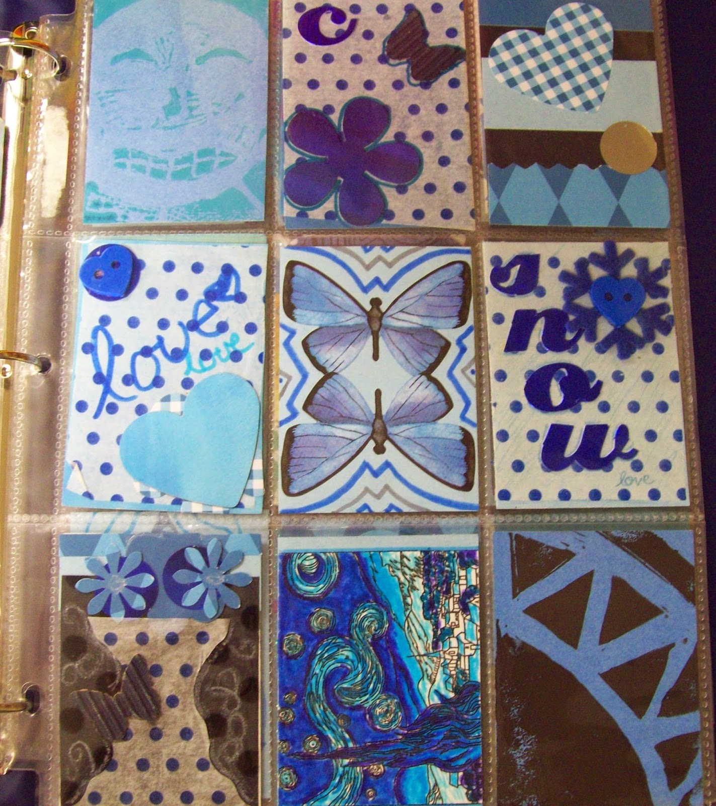 my artful nest: artist trading cards