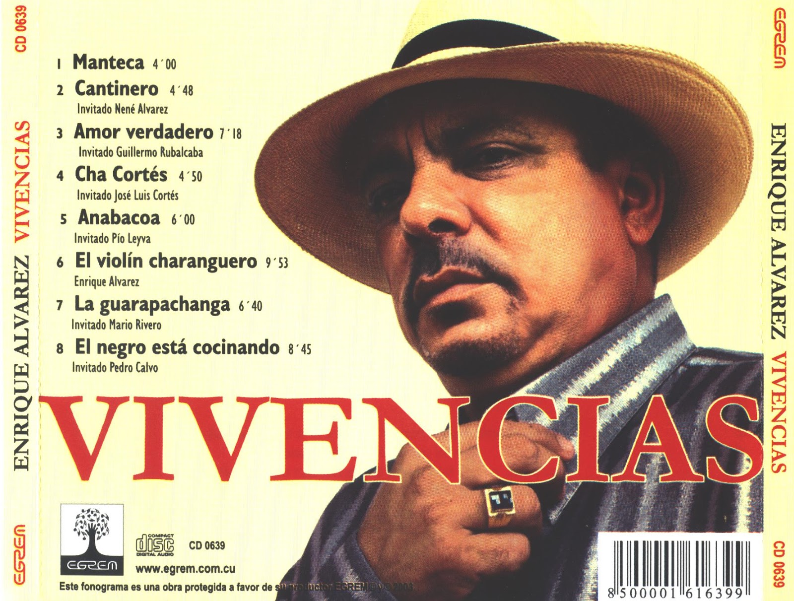 musica cubana Enrique Alvarez Y Su Charanga Latina 2004