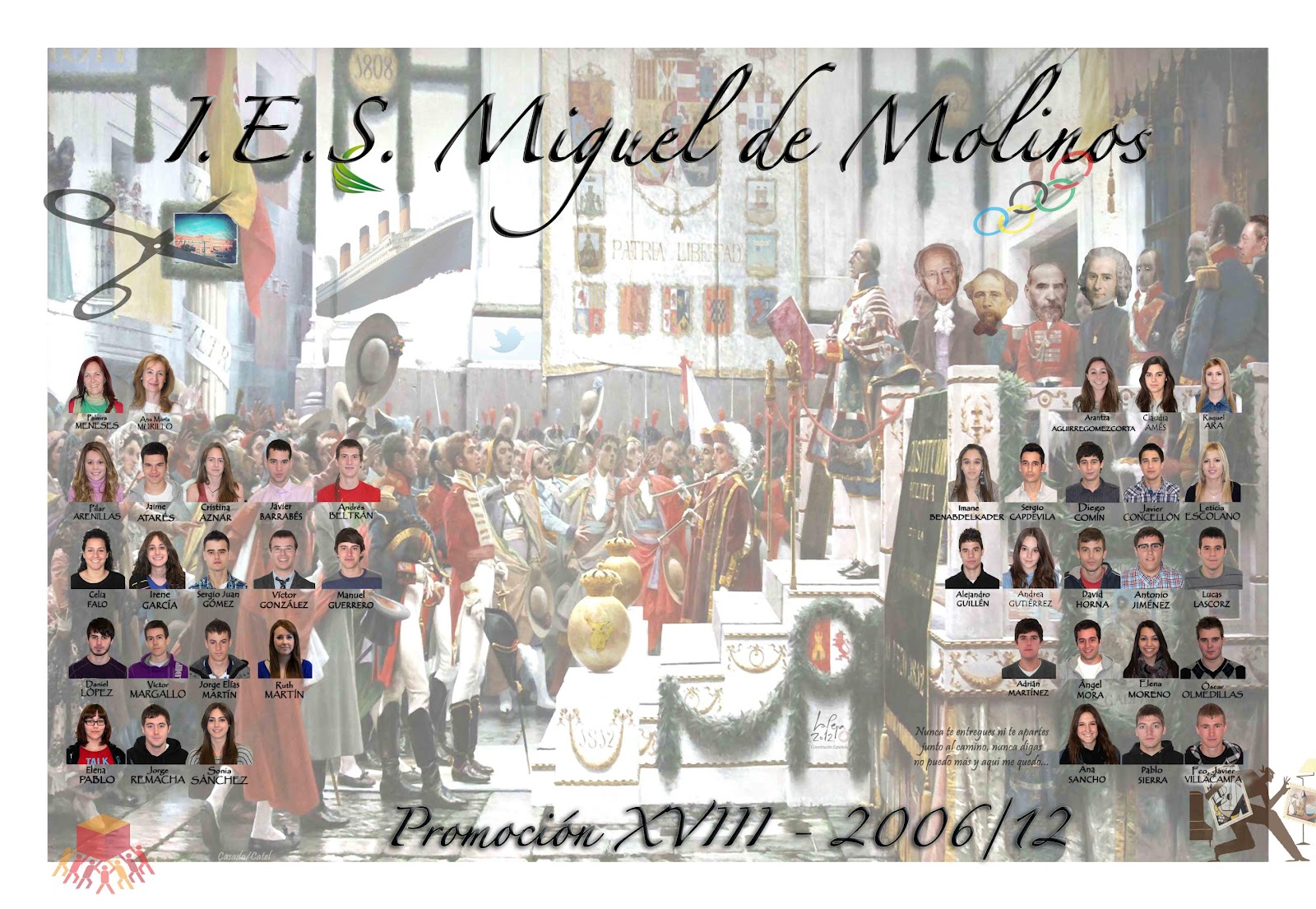 MIMOvento XVIII promoción del Miguel de Molinos