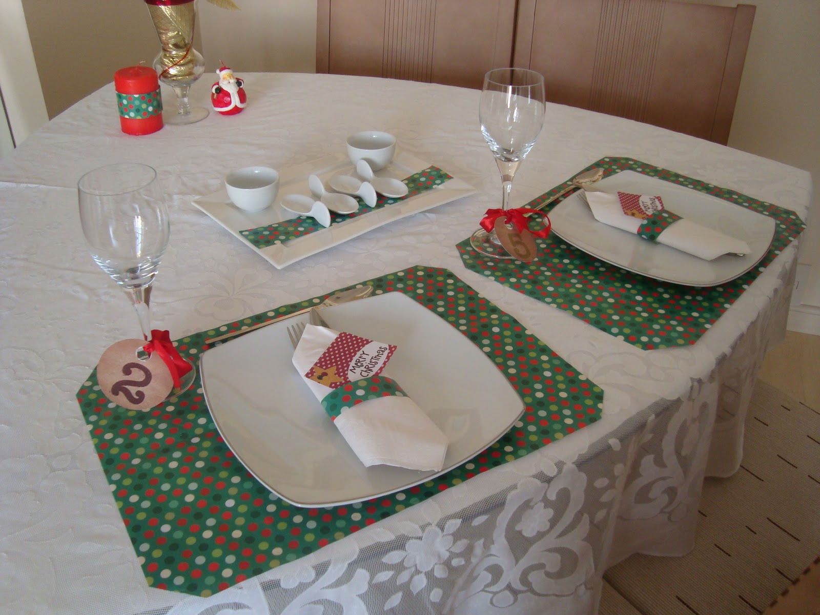 Cantinho da Marta: Natal 2011: Decoração de Mesa e Jantar
