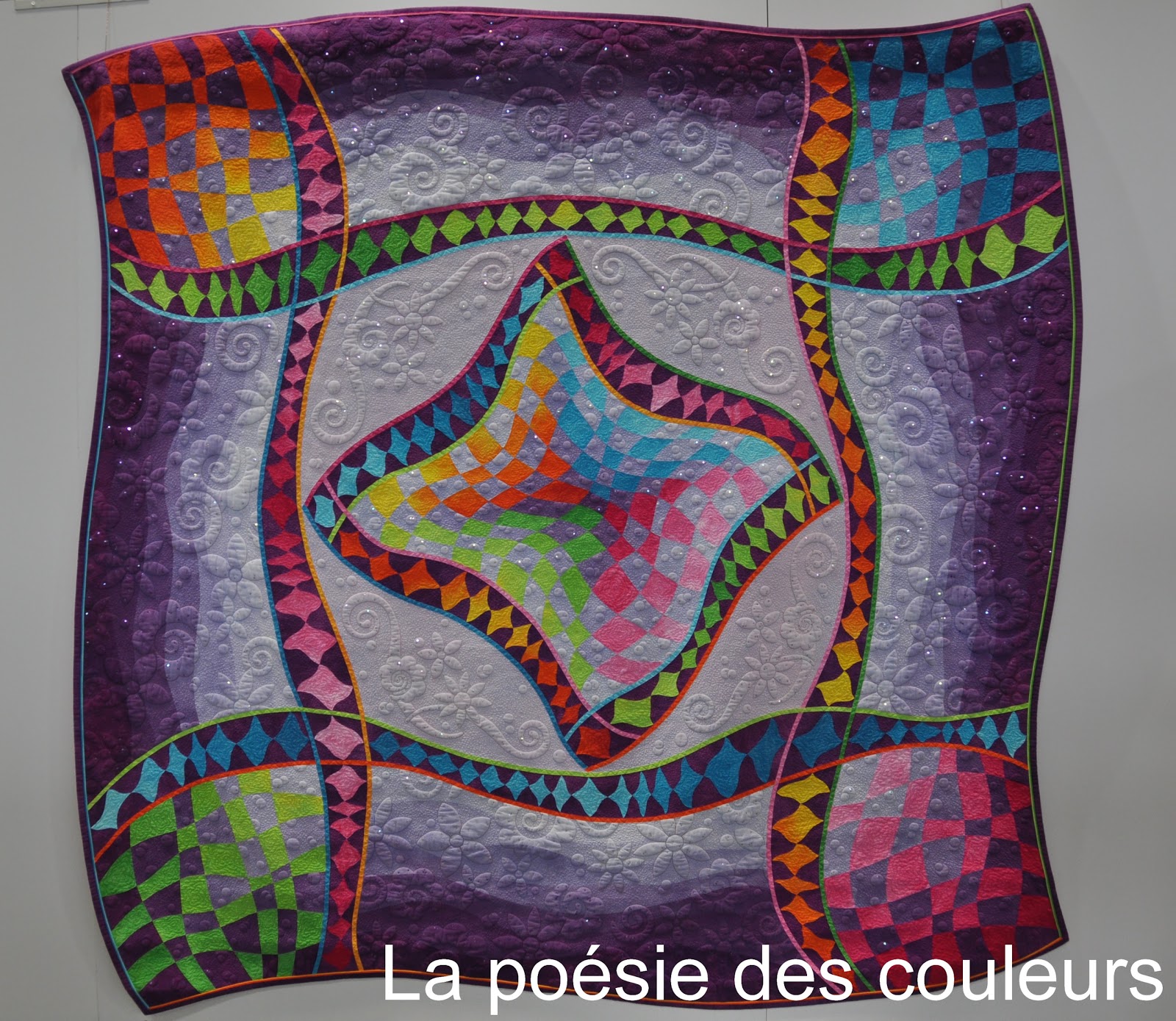La poésie des couleurs 19ème Carrefour Européen du Patchwork Sainte