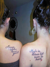 ♥ ♫ ♥ Love the idea for couples, mother and daughter or siblings tattoo ♥ ♫ ♥