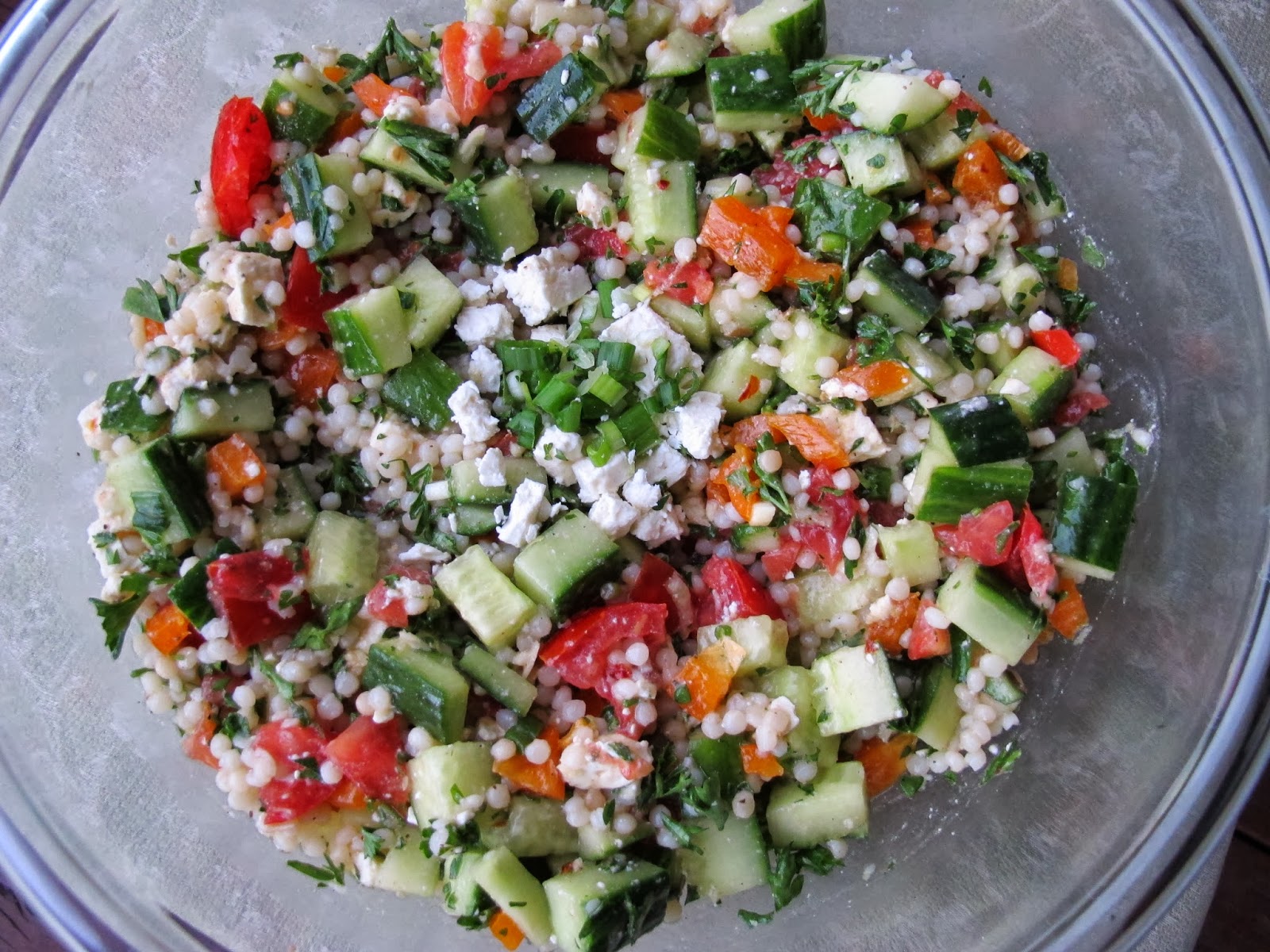 Dinner Place Israeli Couscous Salad