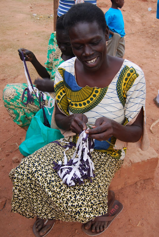 Ugandan knitters