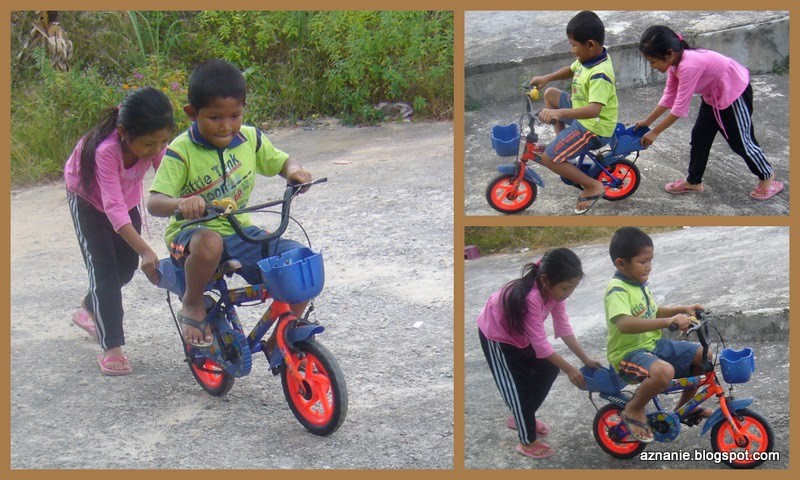 Tentang Aku: Ayen Belajar Menunggang Basikal