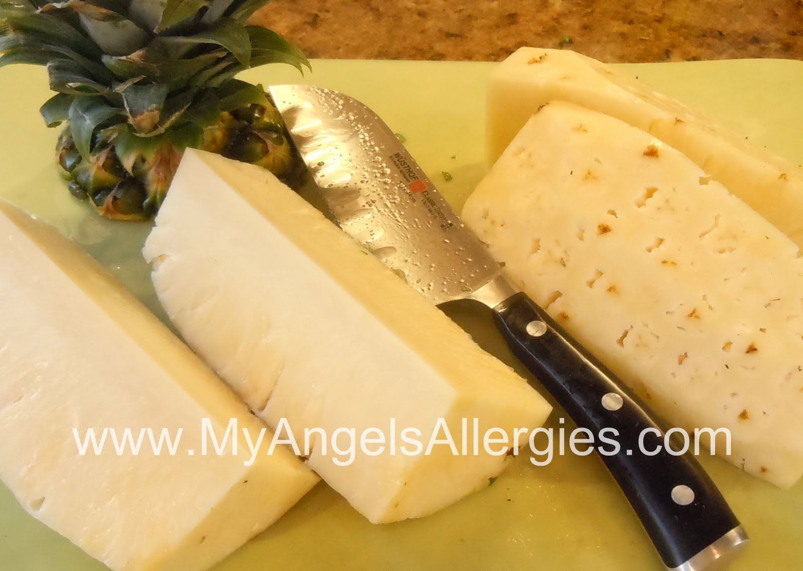 Grilled Pineapple Wedges My Angel's Allergies