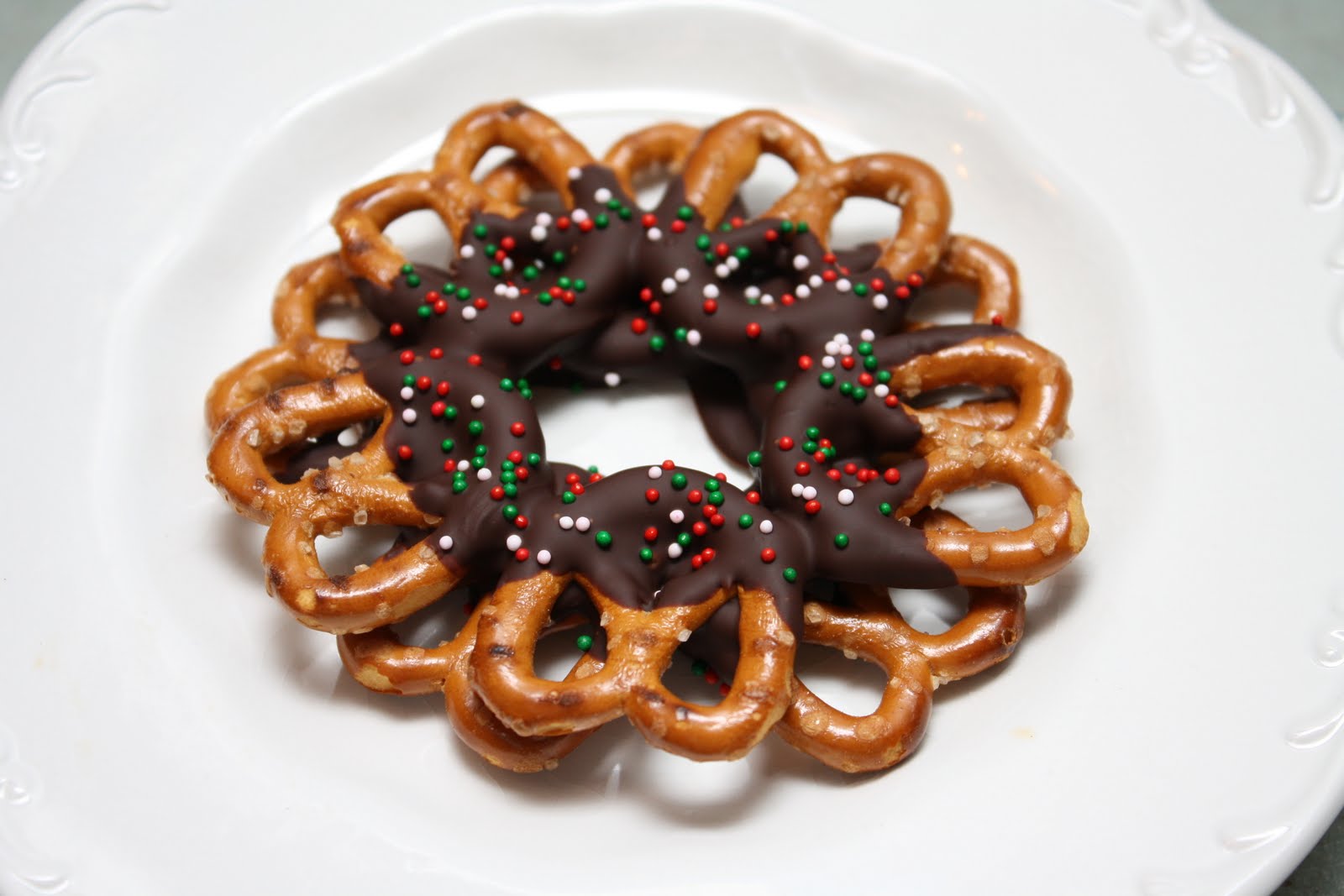 Recipes from Michelle's Kitchen Pretzel Wreaths