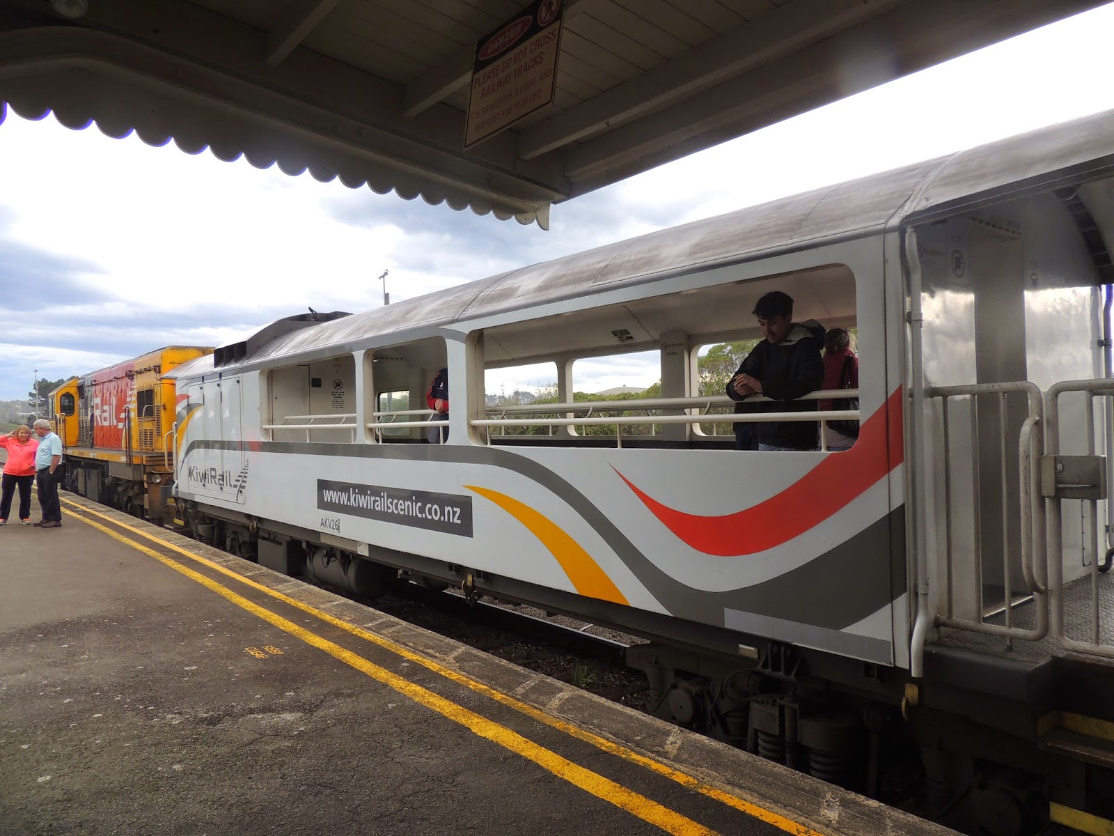 THE ROAD TAKEN Coastal Pacific Train Blenheim to Christchurch