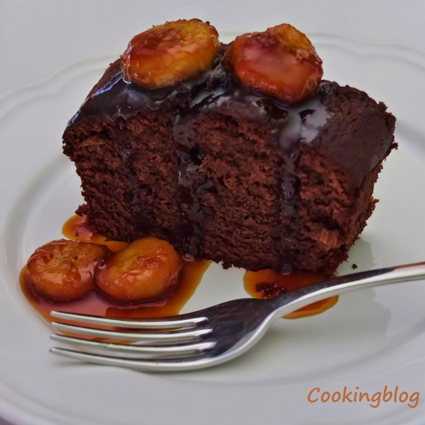 Banana Chocolate Rum Cake Banana Chocolate Rum Cake