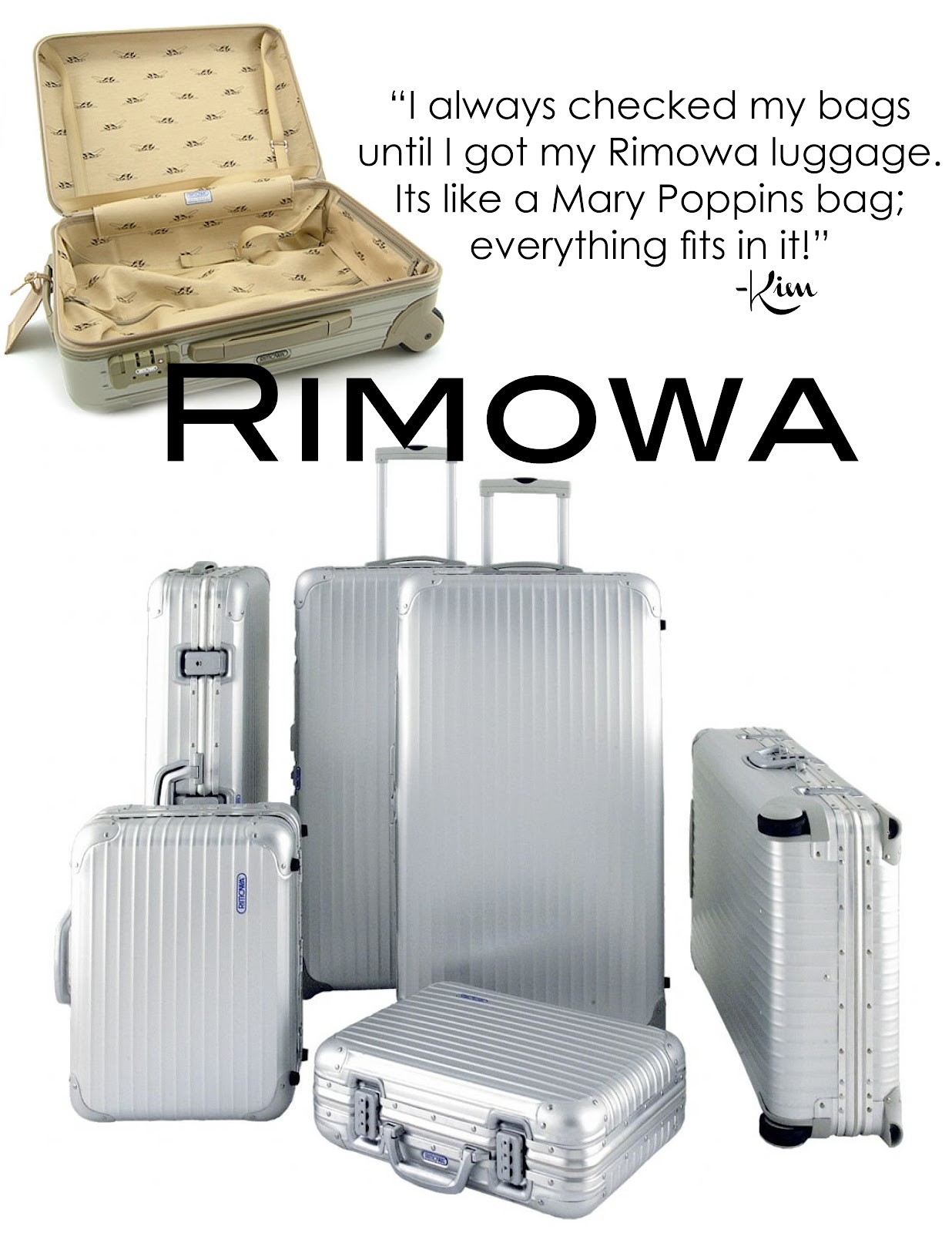 RIMOWA, Bags
