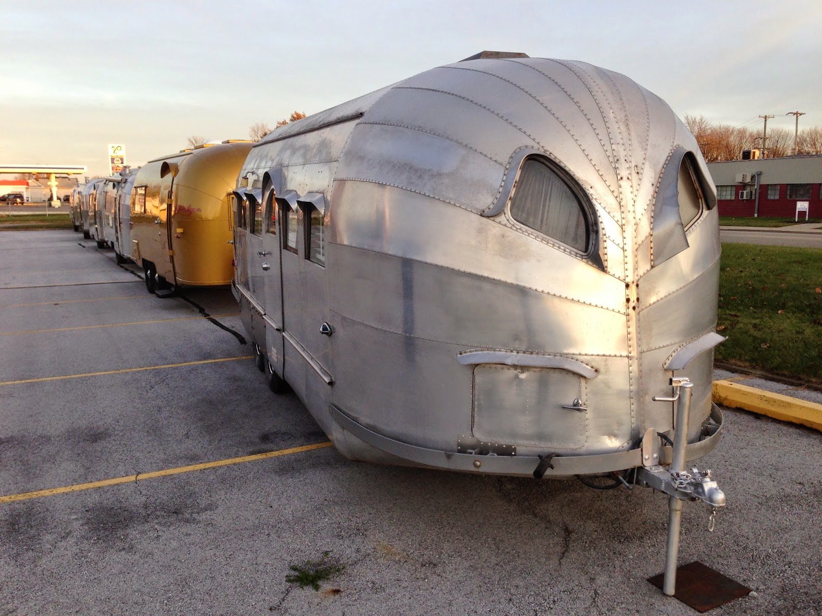 Cozy Rosie Airstream Terraport, Airstream Factory, Jackson Center, Ohio