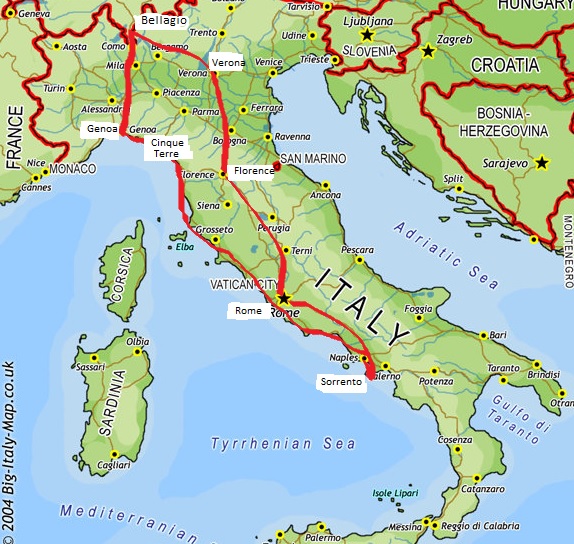 World Map 07 Map Of Capri Italy