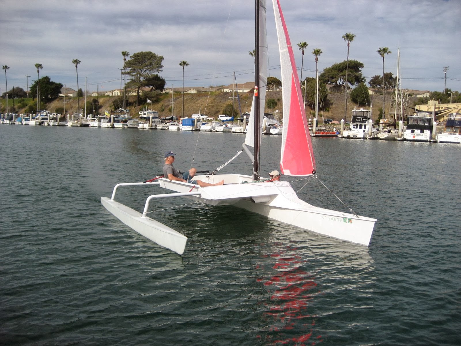 Outrigger Sailing Canoes March 2014