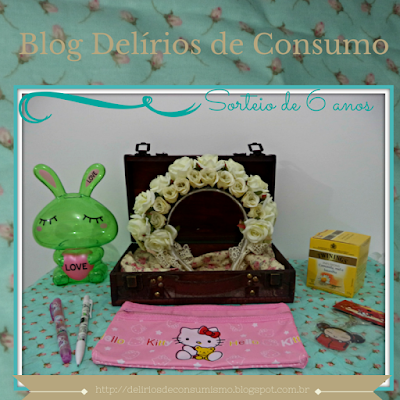 blog, delírios de consumo, sorteio, cute, kawaii, Hello Kitty, Pucca, Monokuro boo, Twinings, moda, lolita fashion, prêmio