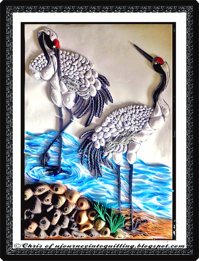 A Journey into Quilling & Paper Crafting Quilled Picture Landscape