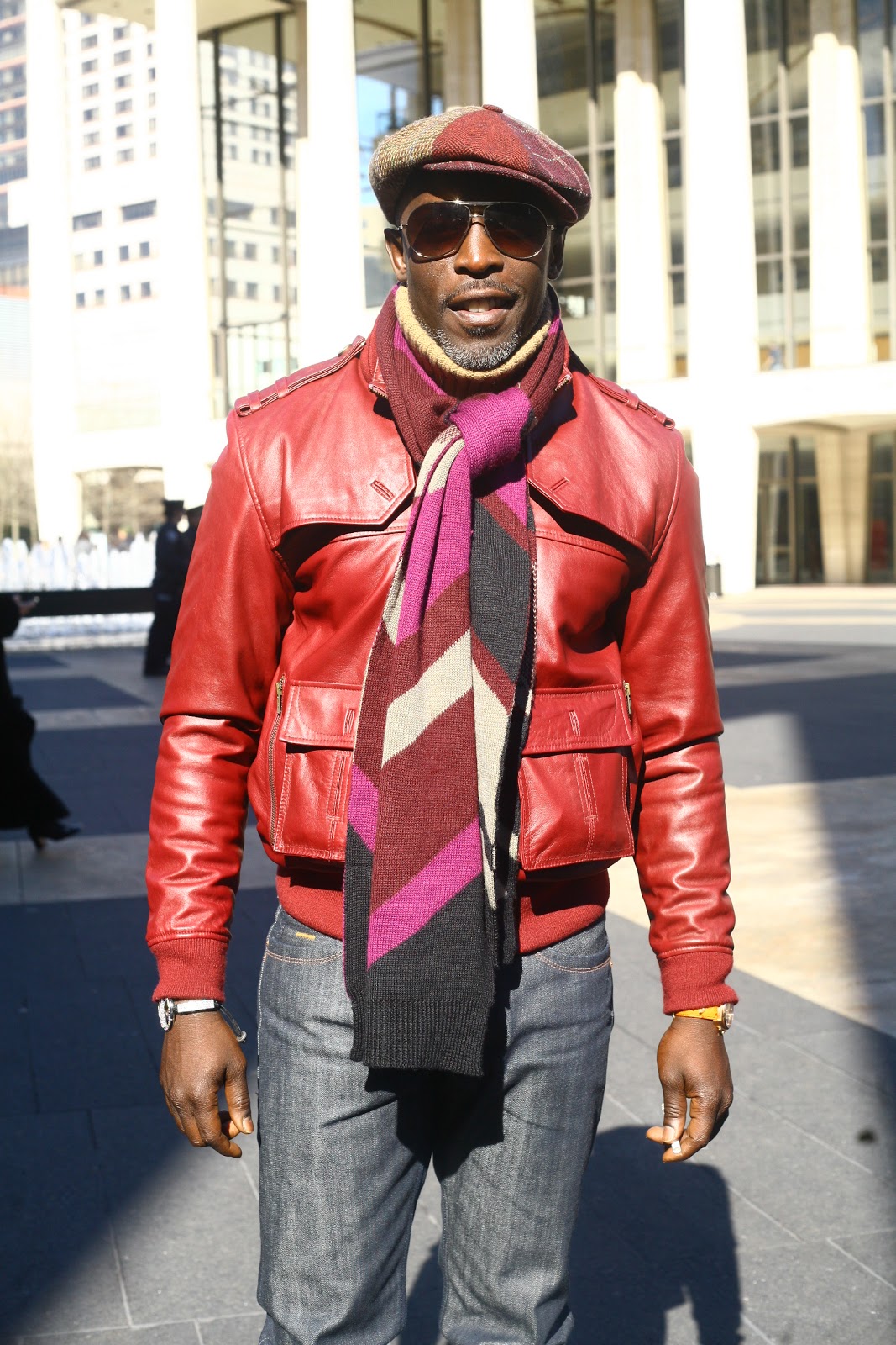 Street Gazing: Street Gazing... Actor Michael K Williams ...