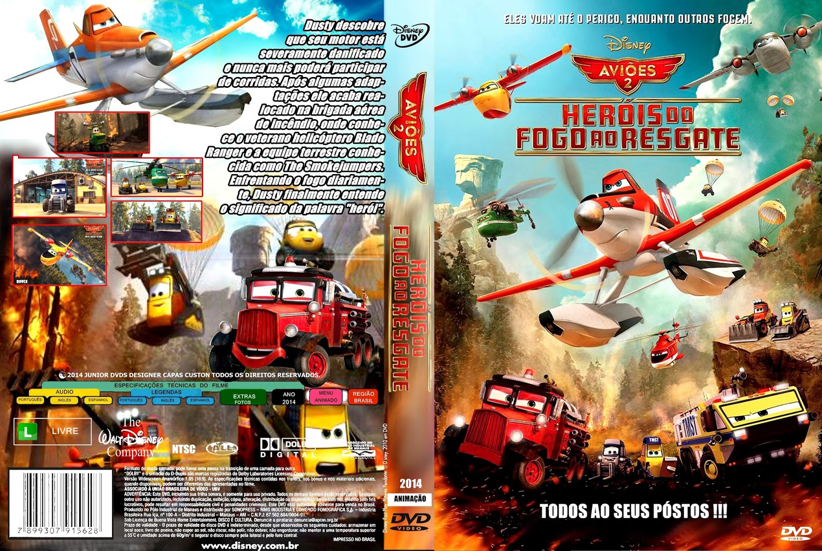 Assistir Avies 2: Heris do Fogo ao Resgate