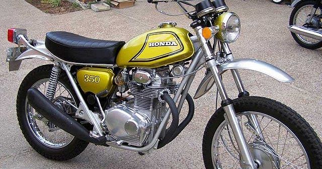 Honda SL350 Motorcycle Complete Wiring Diagram | All about ... 1972 honda cl350 wiring diagram 