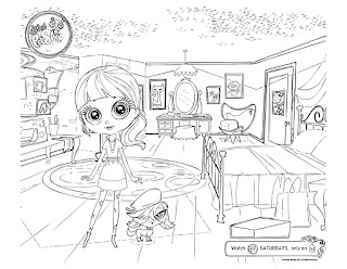 Littlest Pet Shop Coloring Pages