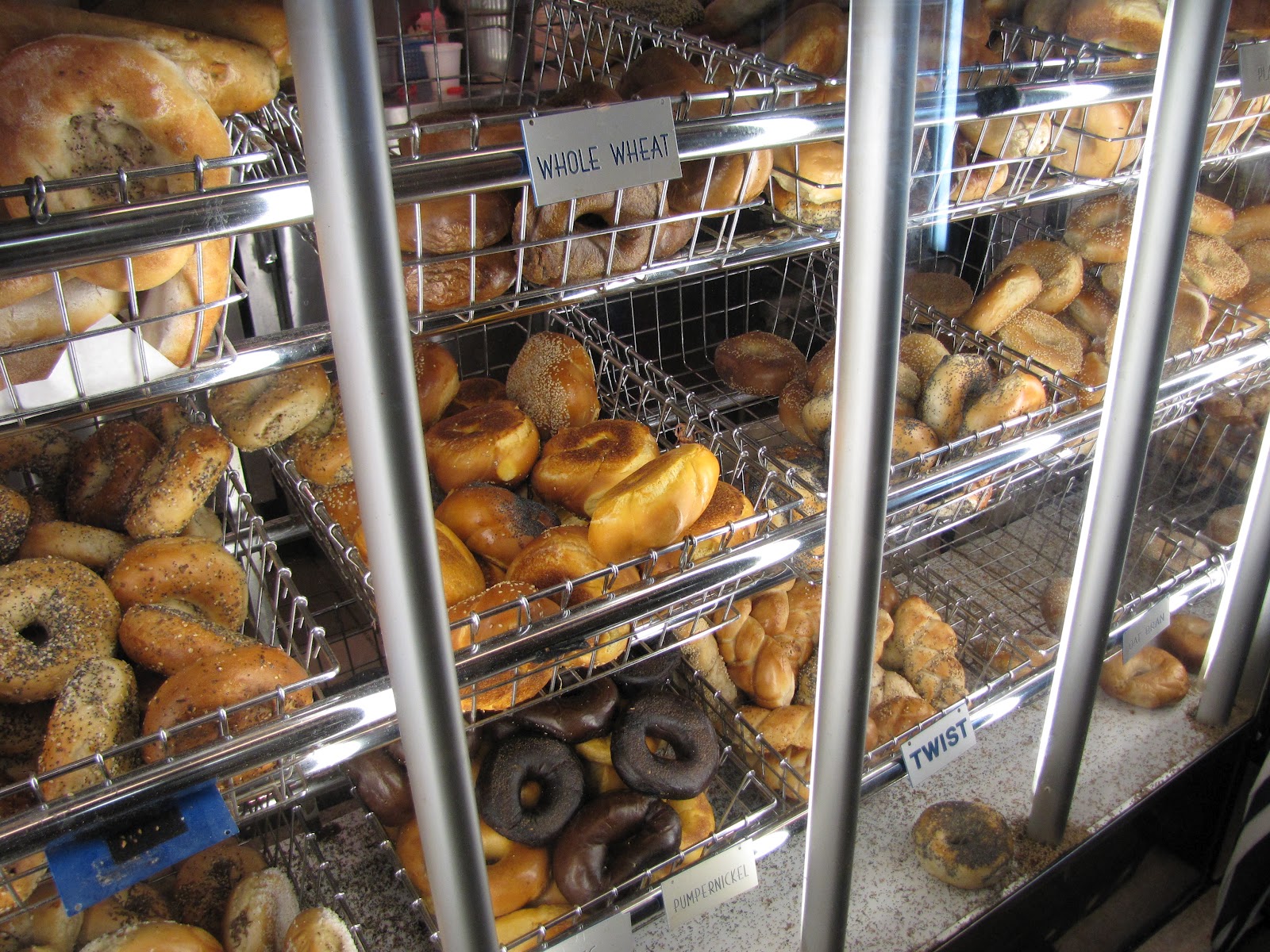 New York City Girl at Heart Times Square Bagel