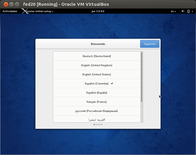 DriveMeca instalando Linux Fedora 20