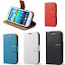 Flip Cover Samsung Galaxy S3 con supporto pieghevole da tavolo.