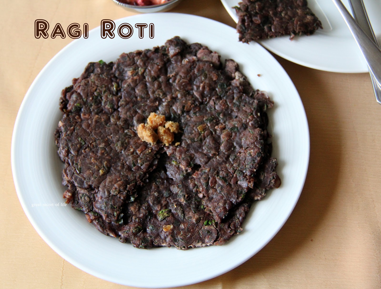 Drumstick Leaves Ragi Roti Greatsecretoflife