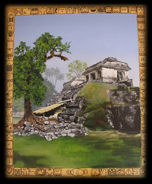 "Ruins and Tree"