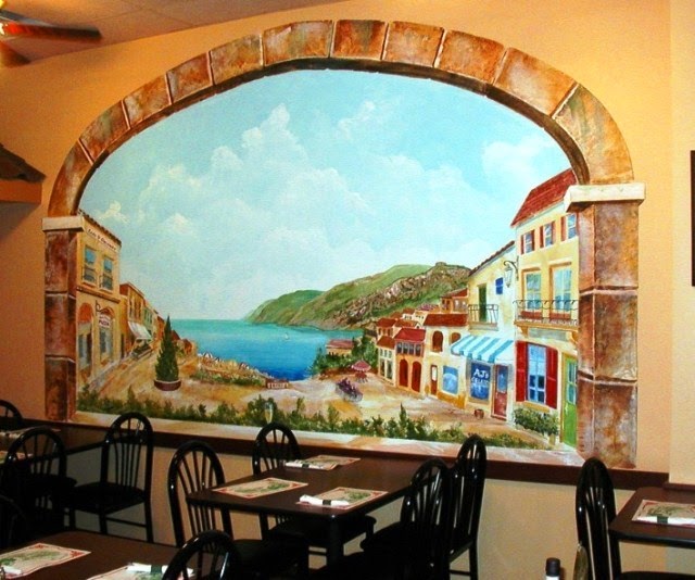 Hand Painted Wall Mural Designs