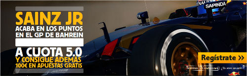 betfair Sainz Jr puntua cuota 5 F1 Bahrein 2015 19 abril betfair Sainz Jr puntua cuota 5 F1 Bahrein 2015 19 abril