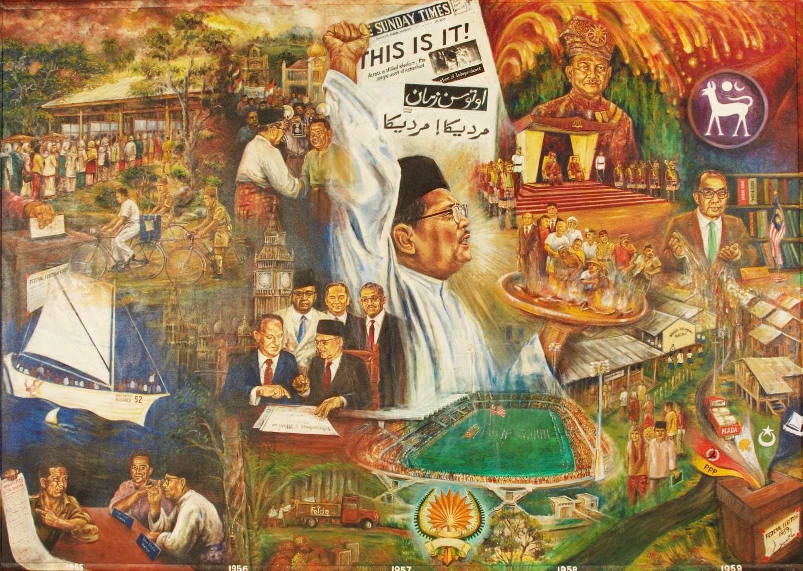 Maembong's Art Gallery Truly Malaysian Art Maembong's Art Gallery History of Malaysia 19402011