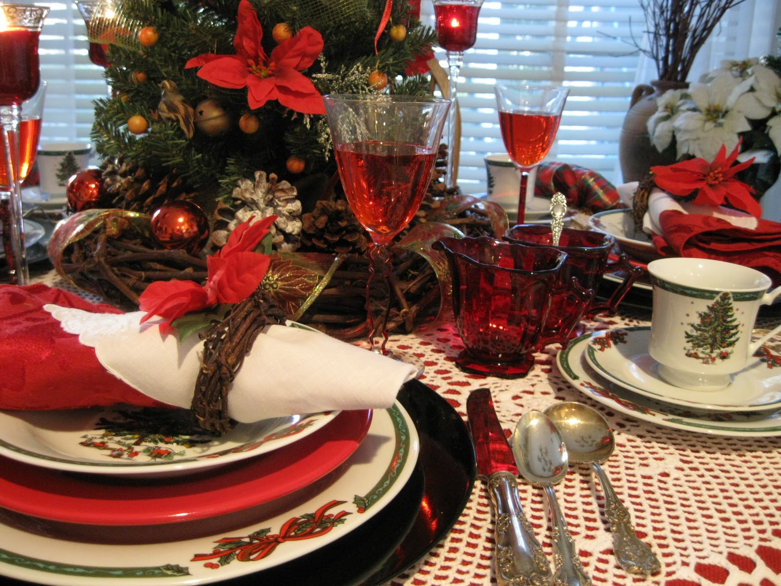 Tablescapes By Diane Christmas In The Park.