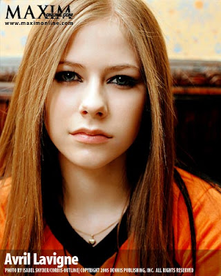 Avril Lavigne en Maxim