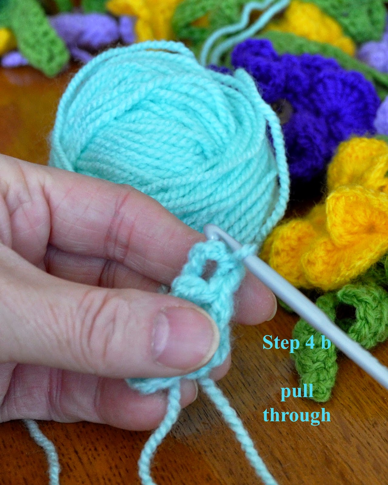 Yarn Crafts from Ann's Yarn Barn Free Crochet Pattern Wagon Wheel