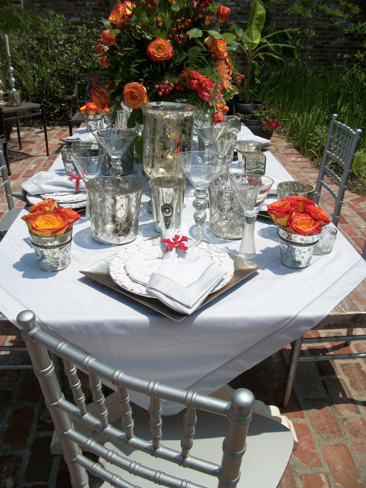 PAINT OR DIG PATIO LUNCHEON