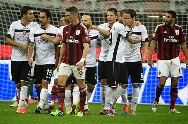 Kèo thơm chính xác Palermo vs AC Milan