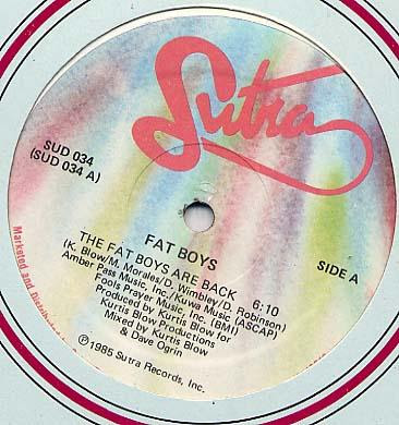 Fat Boys – The Fat Boys Are Back (VLS) (1985) (320 kbps)