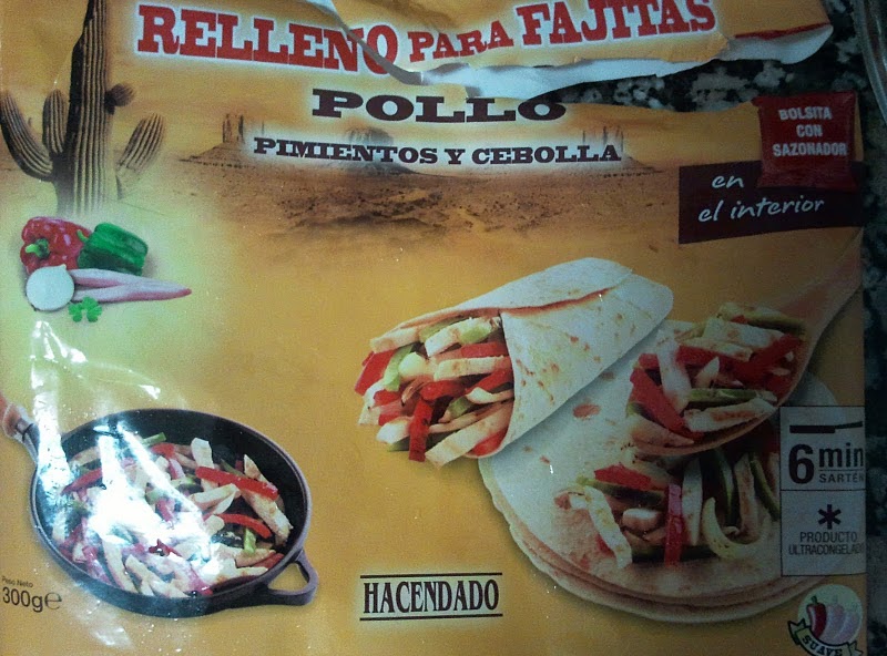 Relleno para fajitas de pollo pimientos y cebolla Ktadores