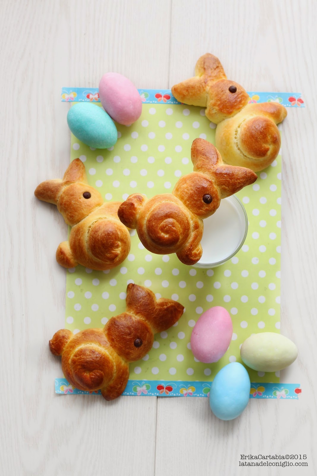 Coniglietti Di Brioche Per Pasqua La Tana Del Coniglio